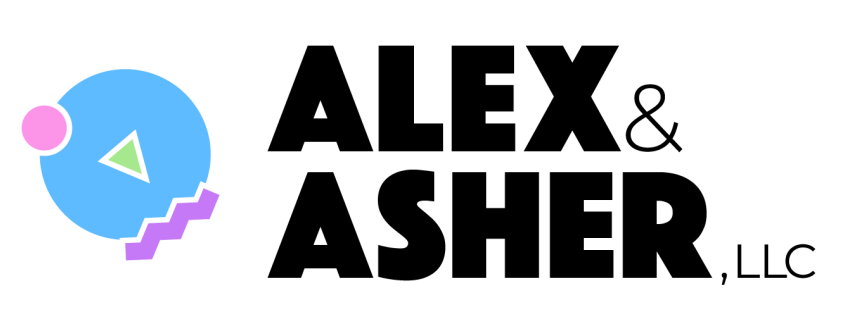 alex and asher logo